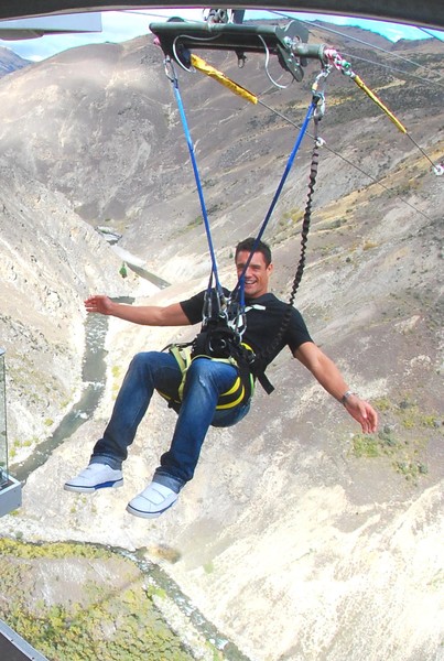 Dan Carter coming back to launch pad after Nevis Arc swing